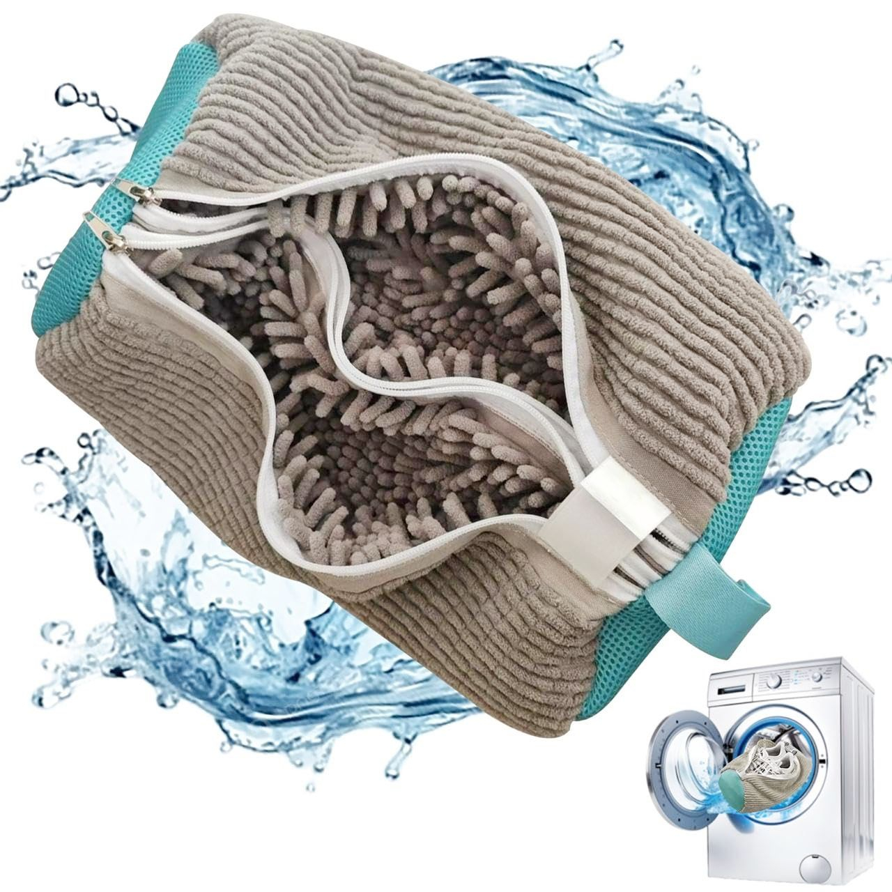 2025-New-Double-Layer-Chenille-Shoes-Washing