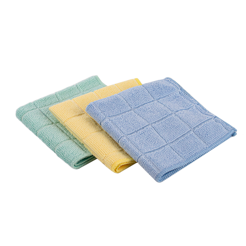 Terry Check Microfiber Cloths