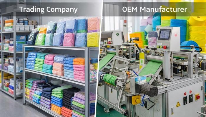Comparison of an OEM manufacturer vs a Trading company