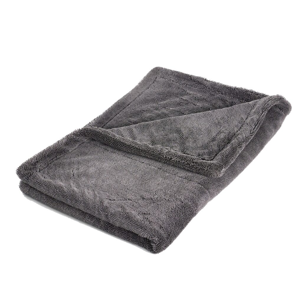 Gray Double-Sided Twisted Towel