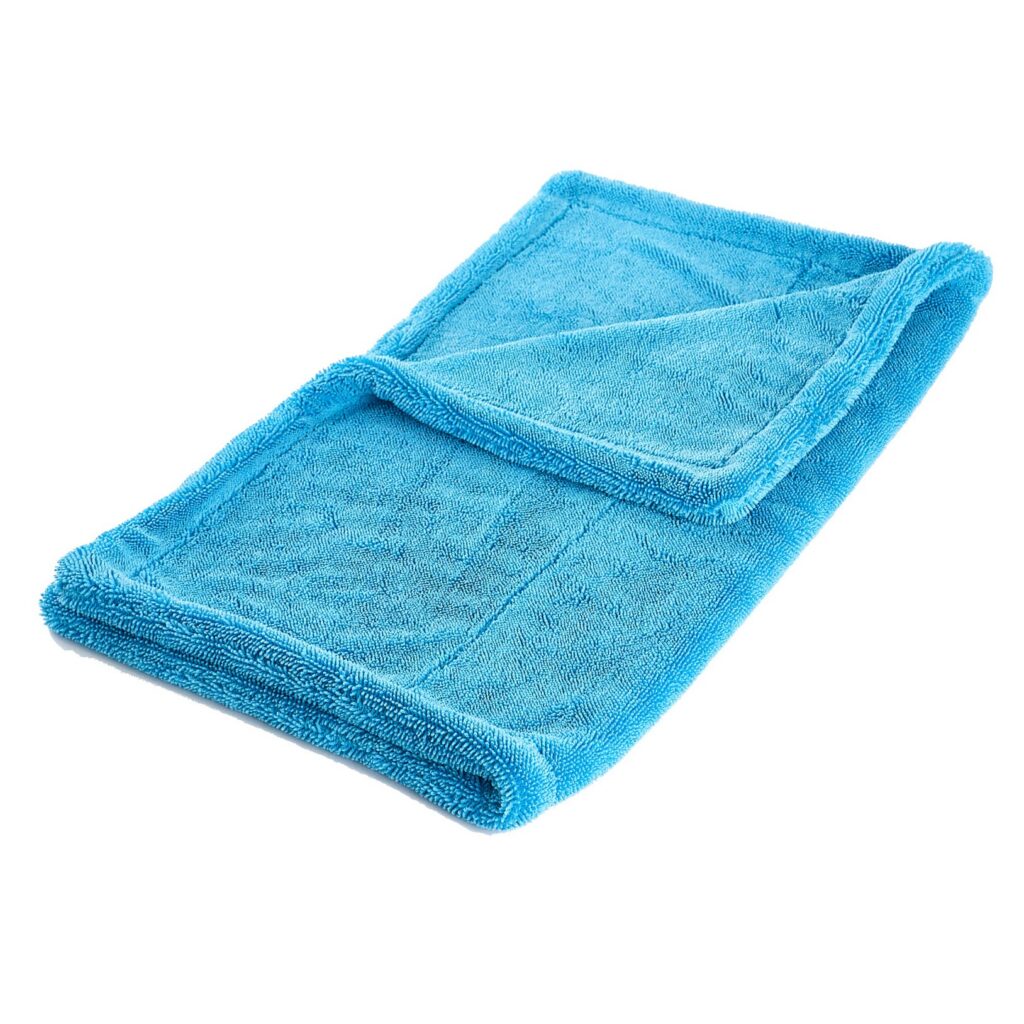 Blue Twisted Drying Towel