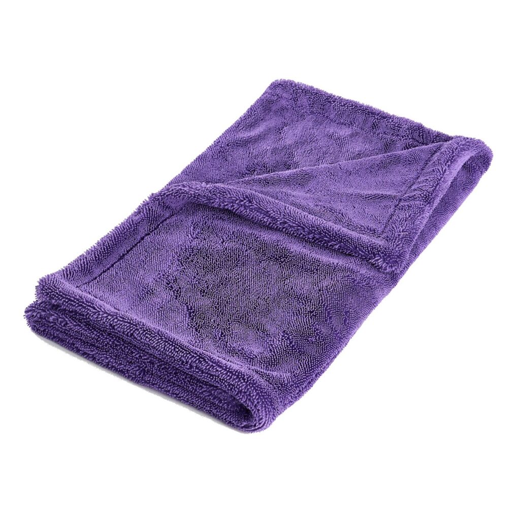 Purple Twisted Cleaning Towel