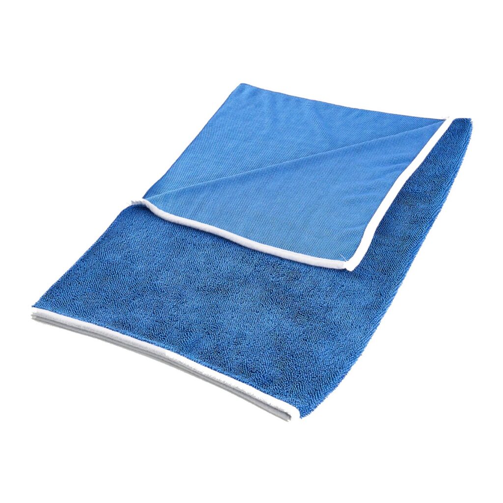 Blue Single-Sided Twisted Drying Towel
