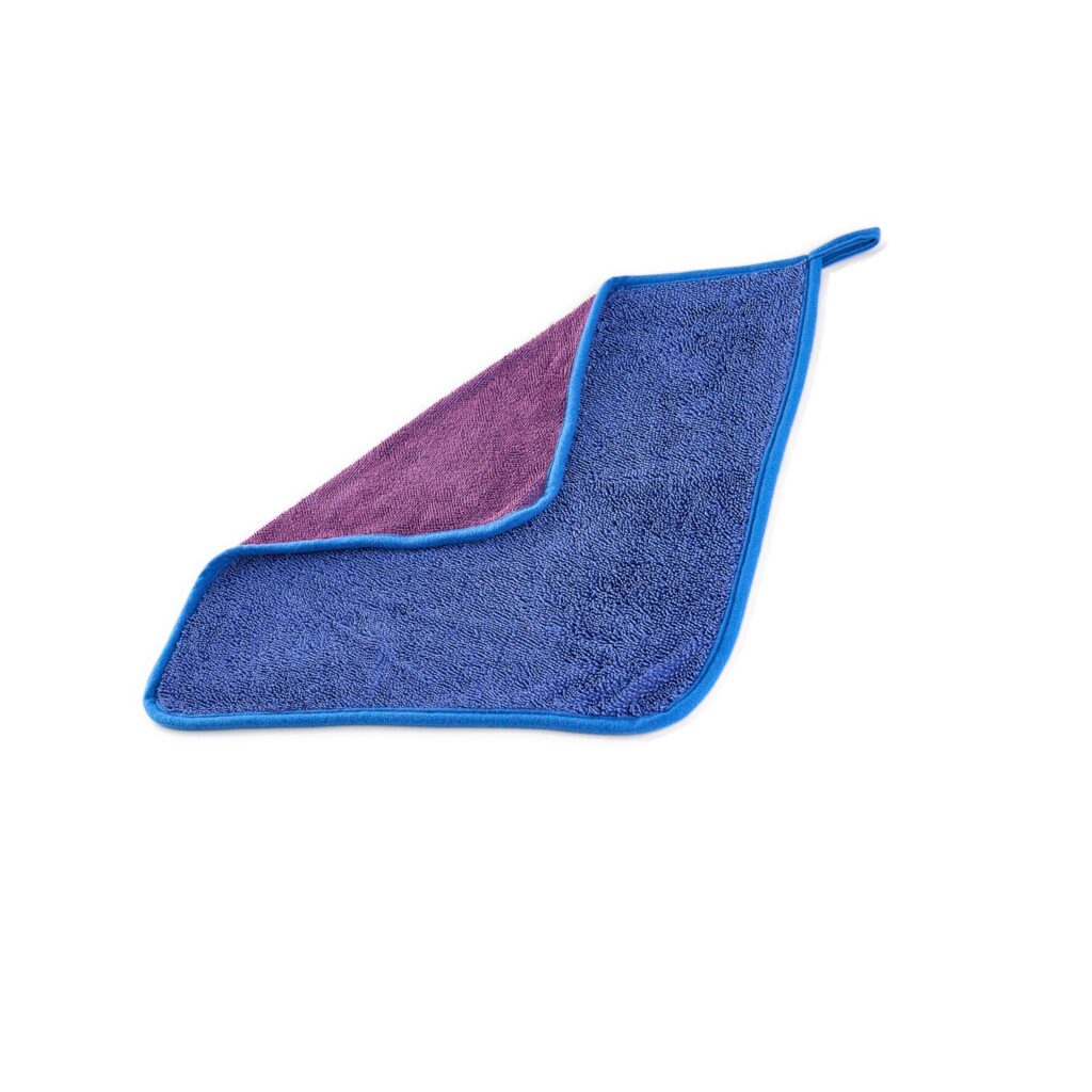 Purple Square Twisted Towel