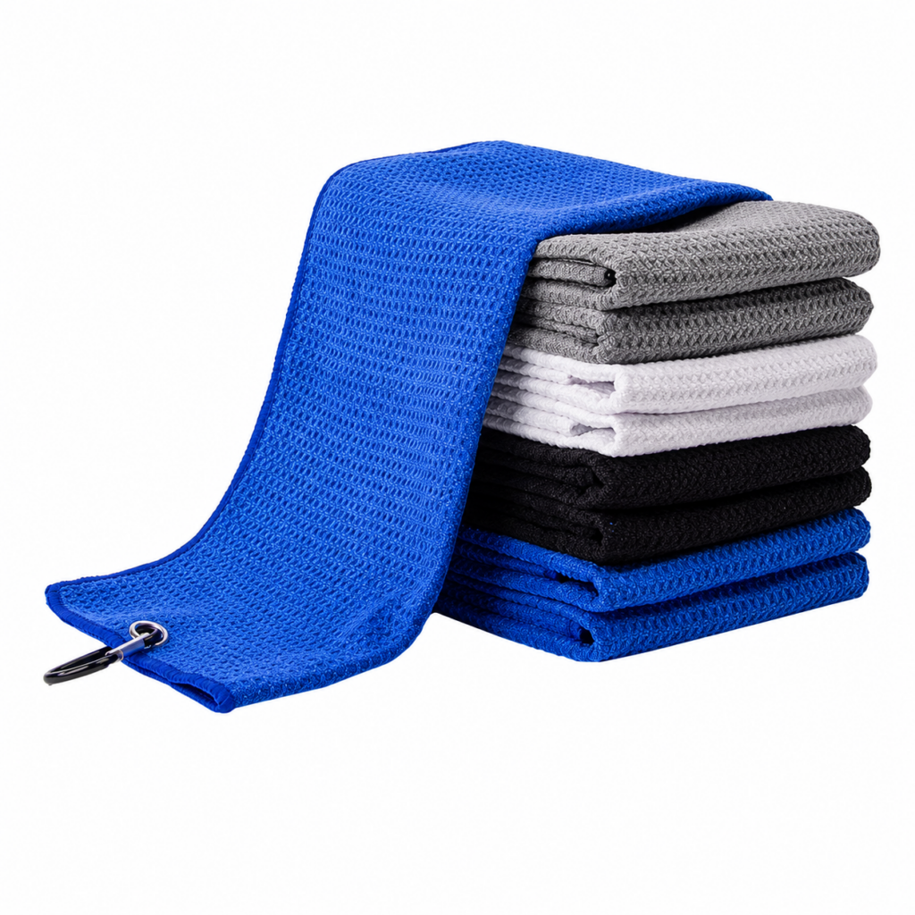 microfiber waffle weave golf towel​