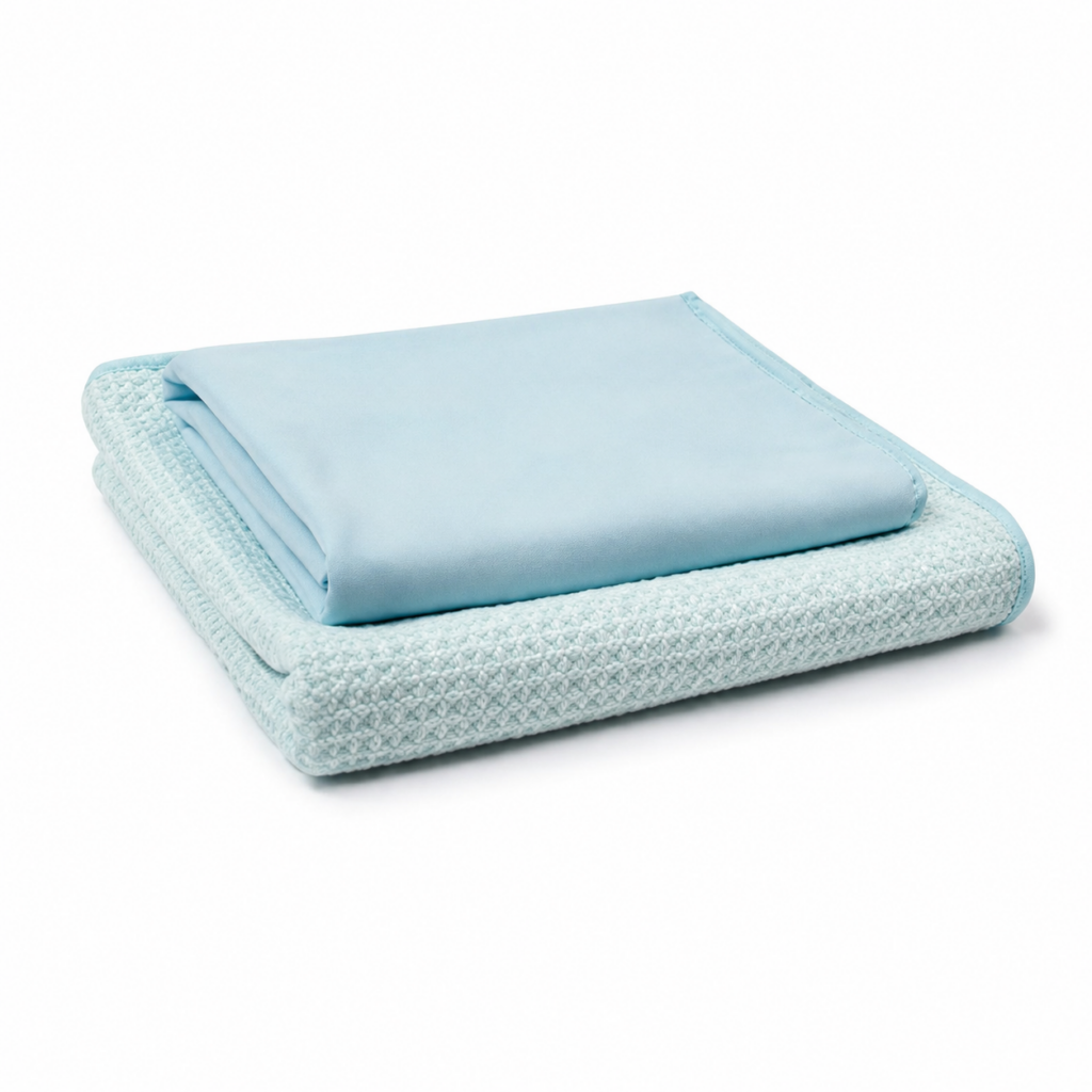 microfiber waffle weave towel​