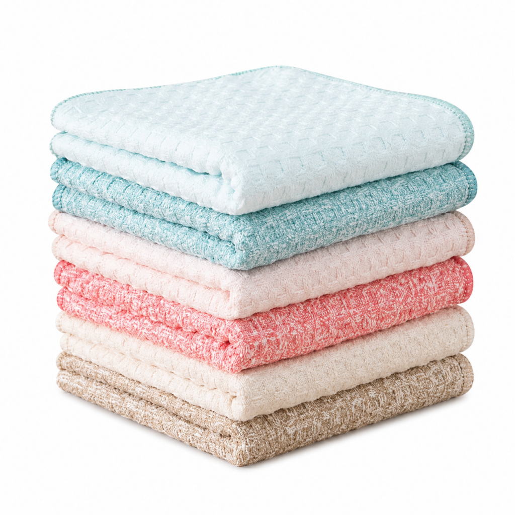 microfiber waffle weave kitchen towels