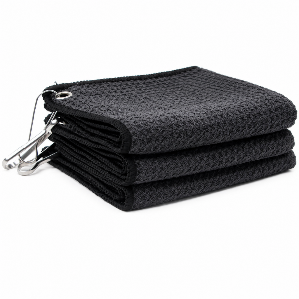 microfiber waffle weave golf towel​