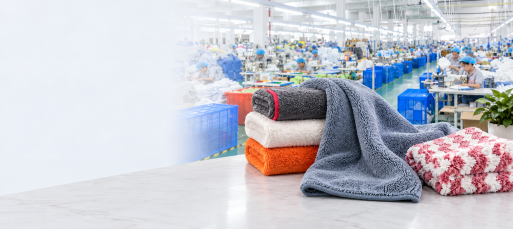 Coral Fleece Microfiber Towel Manufacturer in China