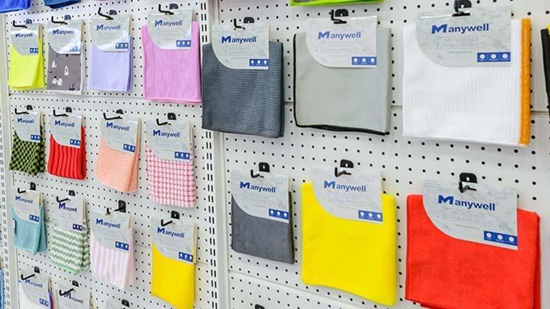 Custom microfiber cleaning cloth by Manywell