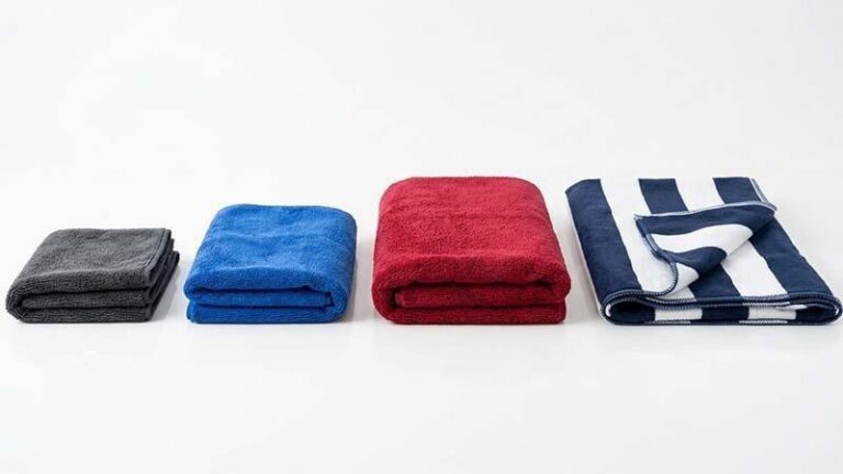 Different types of microfiber towels