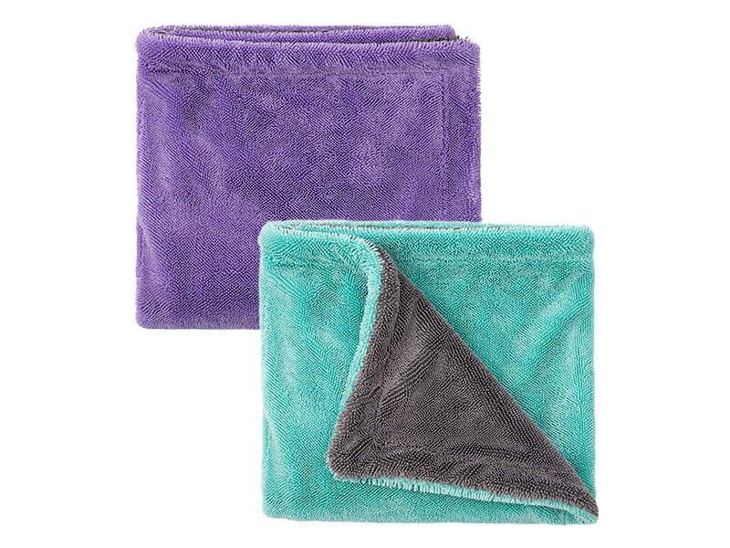 Double-sided-microfiber-coral-velvet-towel