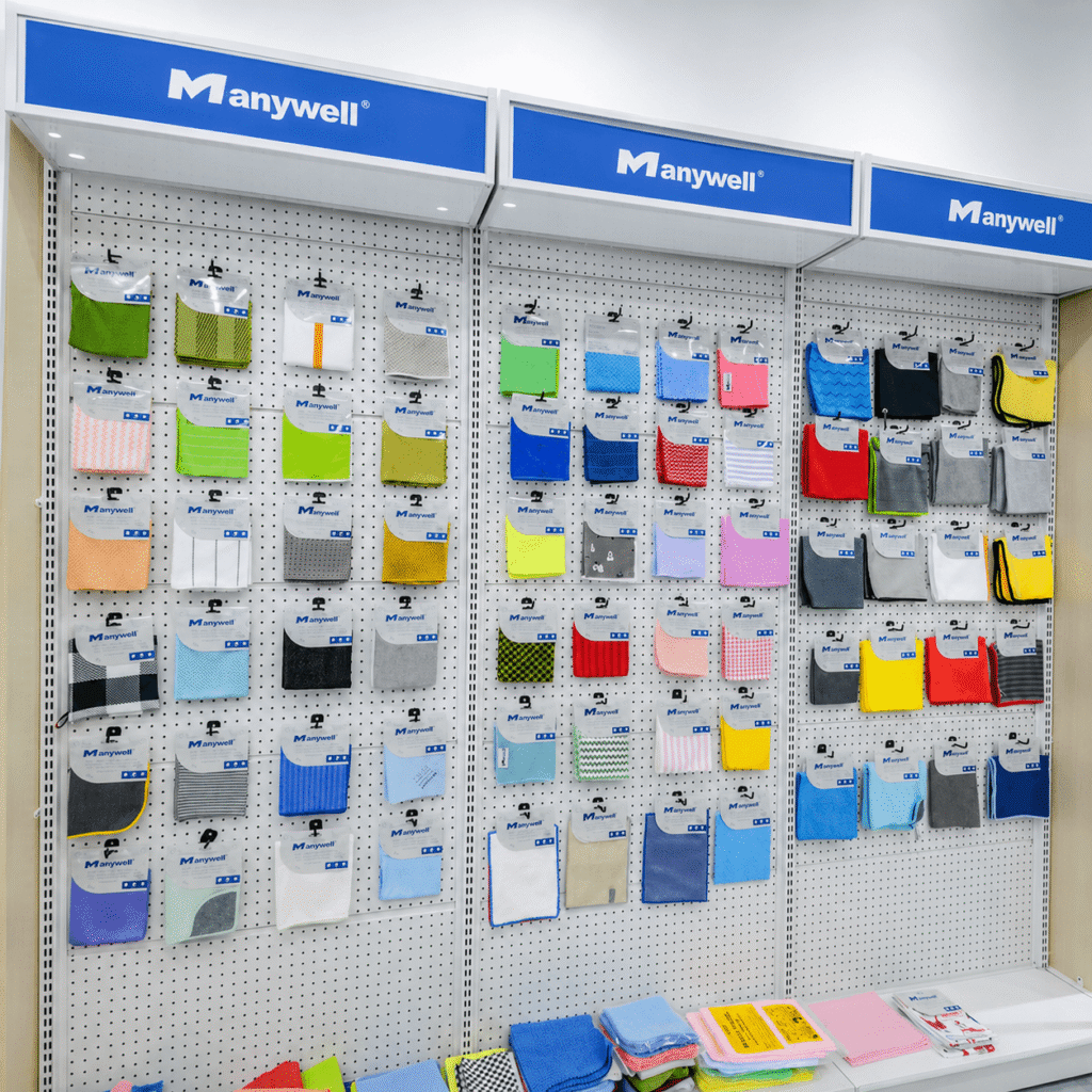 Manywell Microfiber Towel Showcase