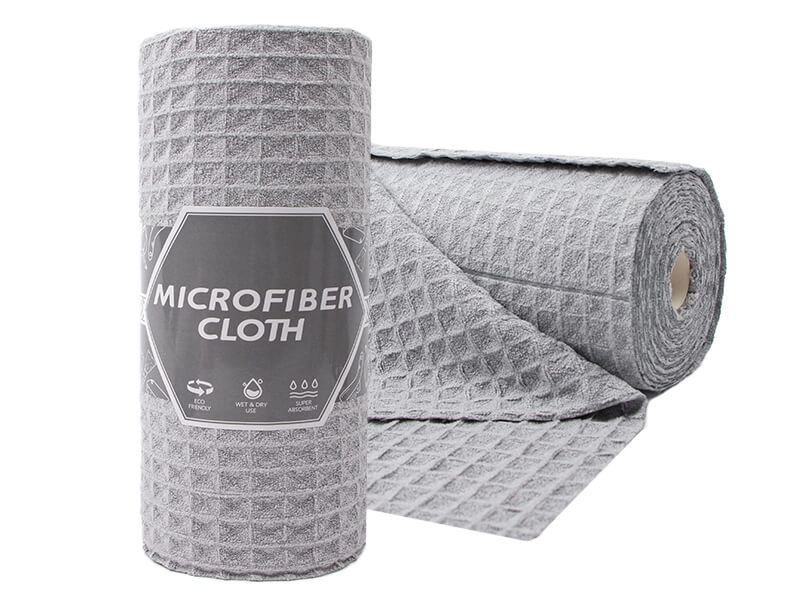 Microfiber-Waffle-Cloth-Roll