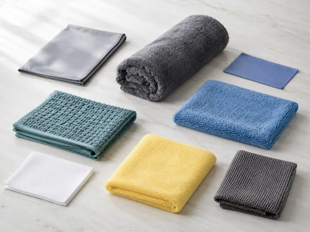 A Wide Variety of Microfiber Towels