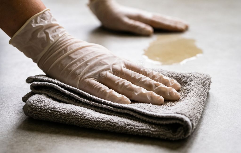 Cleaning spills