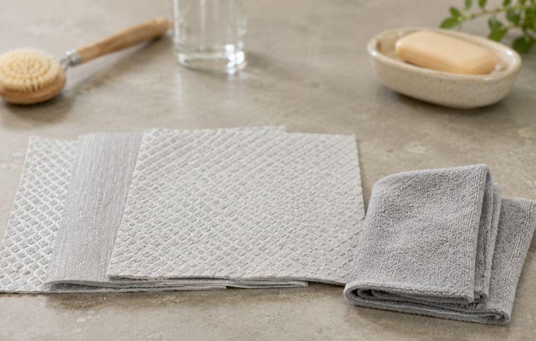 swedish dishcloths vs microfiber cloths